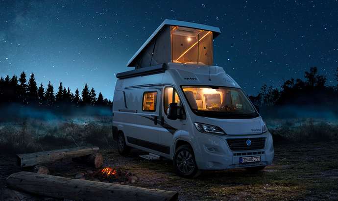 KNAUS Camper van pop-up roof
